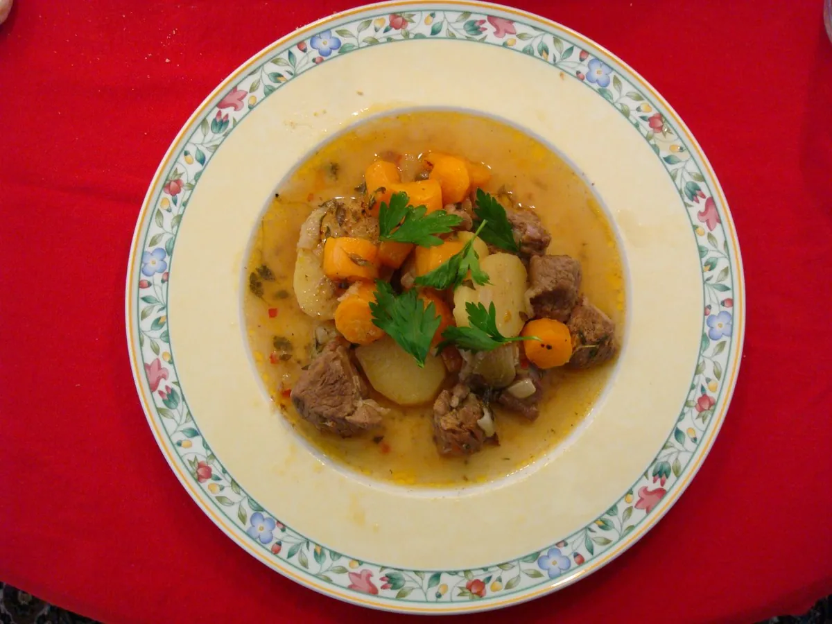 Irish food typical of Jesters